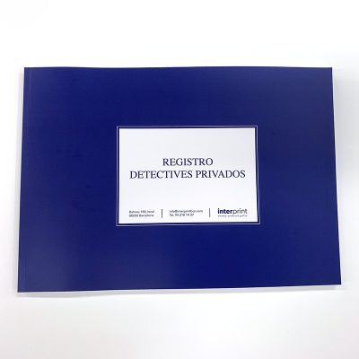 Libro Registro Detectives...